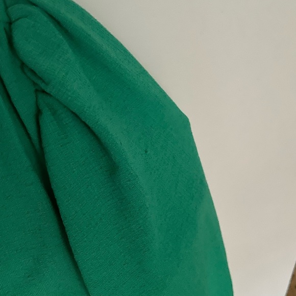 💚 Love Shack Fancy Puff sleeve dress green mini - Picture 4 of 6